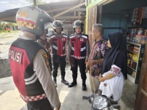 Dalam Menjaga Kamtibmas Wilayah, Sat Samapta Polres Sarmi Polda Papua Rutin Laksanakan Patroli