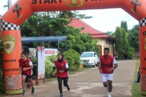 Polda Papua Gelar Uji Kesamaptaan Jasmani untuk Seleksi SIPSS Polri T.A 2025