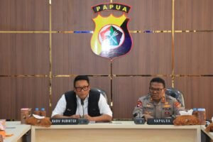 Kadiv Hubinter Polri Laksanakan Courtesy Call di Polda Papua