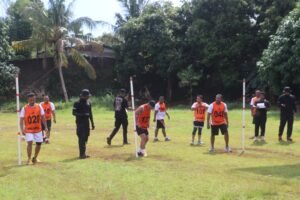 Hari ke 2 Peserta Sekolah Inspektur Polisi (SIP) Melaksanakan Tes Kesamaptaan Jasmani dan Bela Diri