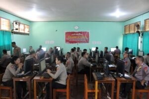 510 Peserta Seleksi SIP Polda Papua Jalani Tes CAT Psikologi