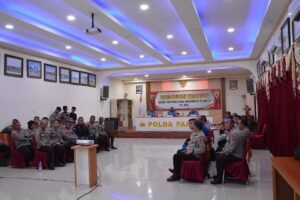 Irwasda Polda Papua Papua Pimpin Sidang Tes Akhir Sespimma Angkatan ke-73 & 74 T.A. 2025