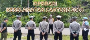 Hari ke 5 Polres Mamberamo Raya Melaksanakan Operasi Keselamatan Cartens 2025