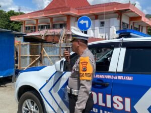 Hari Kedelapan Operasi Keselamatan Cartenz 2025 Polda Papua: Polda Papua Gelar Patroli dan Himbauan di sekitaran kota Jayapura