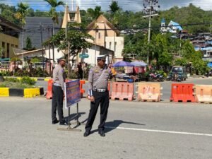 Hari Kesembilan Operasi Keselamatan Cartenz-2025 Polda Papua: Polda Papua Gelar Razia Kendaraan