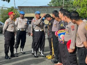 Bidpropam Polda Papua Gelar Kegiatan Ops Gaktiblin Pemeriksaan Sikap Tampang, dan Atribut Gampol