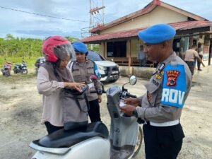 Bid Propam Polda Papua Lakukan Gaktibplin di Polres Keerom