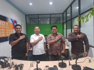 Dialog Interaktif Bahas “Ketersediaan Kebutuhan Bahan Pokok Menjelang Hari Raya Idul Fitri” Di Stasiun LPP RRI Jayapura