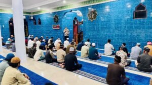 Safari Ramadhan, Kapolres Biak Polda Papua Kunjungi Jamaah Masjid Al Hafidz