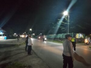 Polres Mappi Polda Papua Laksanakan Pengamanan Sholat Tawarih di Bulan Suci Ramadhan