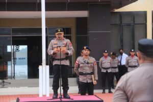 Pimpin Upacara Hari Kesadaran Nasional, Wakapolda Papua : Tekankan Profesionalisme, Integritas, dan Pelayanan Publik