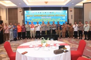 Wakapolda Papua Pimpin Pelaksanaan Rapat Koordinasi Lintas Sektoral Dalam Rangka Operasi Ketupat Cartenz – 2025