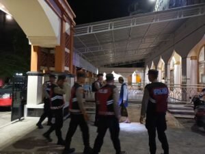 Cegah Premanisme, Sat Samapta Polres Sarmi Lakukan Patroli Dialogis di Kabupaten Sarmi