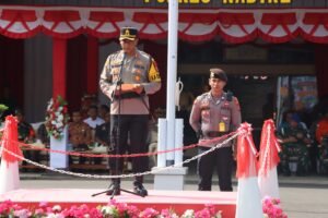 Apel Gelar Pasukan Operasi Ketupat Noken 2025 Polres Nabire