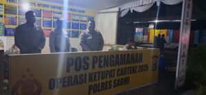 Personel Polres Sarmi Polda Papua Mulai Tempati Pos Pengamanan Operasi Ketupat Cartenz 2025 di Dua Lokasi