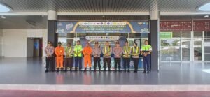 Personel Gabungan Laksanakan Pengamanan Operasi Ketupat Noken 2025 di Kab, Mimika Papua Tengah