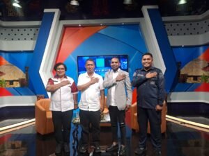 Polda Papua Dialog Interaktif Bahas “Jamin Ketersediaan Bahan Pokok Jelang Idul Fitri” di Studio TVRI Jayapura
