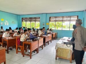 Tumbuhkan Rasa Nasionalisme, Subsatgas Si Ipar ORC 2025 Polda Papua Hadir Berikan Materi Wawasan Kebangsaan