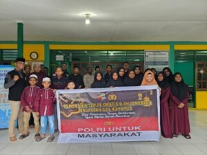 Bintara Polri 2008 Polda Papua Berbagi, Polri Untuk Masyarakat