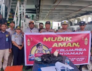 Pos Pelayanan kawasan pelabuhan laut Nabire amankan arus mudik
