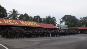 Upaya Polres Nabire dalam pengamanan aksi unjuk rasa yang menuntut penutupan PT. Freeport Indonesia