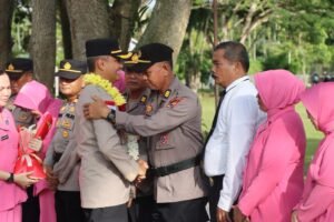 Pisah Sambut Kapolres Keerom Polda Papua, AKBP Astoto Budi Resmi Jabat Kapolres Keerom
