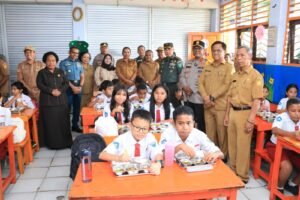 Kapolda Papua Hadiri Running Mitra Program Makanan Bergizi Gratis oleh SPGG