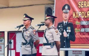 Farewell Parade Kapolresta Jayapura Kota, KBP Victor Mackbon “Terima Kasih 3 Tahun Menjabat, Kota Jayapura Aman dan Terkendali, Personel Polresta Luar Biasa”