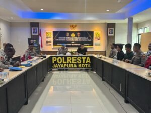Bid Propam Polda Papua Datangi Polresta, Ini Tujuannya