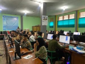 Hari Ke – 4, Biro SDM Polda Papua Gelar CAT Psikologi Bintara Polri T.A 2025