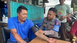 Berikan Bakti Kesehatan Untuk Sesama, Subsatgas Keladi Sagu Hadir Menyambangi Masyarakat
