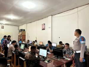 Polda Papua Gelar Tes CAT Psikologi Seleksi Tamtama Polri Tahun Anggaran 2025