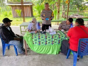Satgas Keladi Sagu Hadirkan Layanan Kesehatan Gratis untuk Warga Kampung Kehiran
