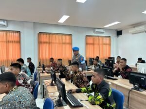 Polda Papua Gelar Tes CAT Akademik Seleksi Bintara Polri Tahun Anggaran 2025