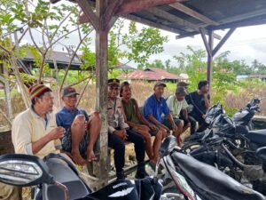 Polsek Muara Tami Polda Papua Himbau Masyarakat Pangkalan Ojek serta Sopir Truck Pengangkut Karang Timbunan