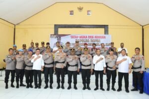 Kapolda Polda Papua Laksanakan Kunjungan Kerja serta Giat Tatap Muka di Kab. Kepulauan Yapen