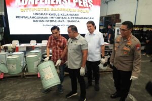 Bareskrim Polri Bongkar Perdagangan Ilegal Sianida di Surabaya dan Pasuruan, Omzet Capai Rp 59 Miliar