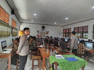 Laporan Pelaksanaan CAT Akademik Calon Bintara Polri Polda Papua