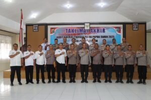 Pelaksanaan Audit Kenerja Itwasda Polda Papua di Polres keerom