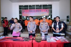 Polda Jambi Tangkap 274 Pelaku Premanisme, 32 Orang Ditahan