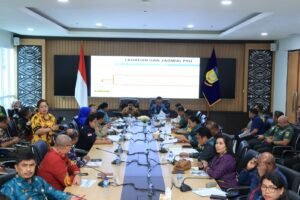 Kapolda Papua Hadiri Rapat Koordinasi Pemungutan Suara Ulang Terhadap Hasil Pemilihan Kepala Daerah Serentak Tahun 2024 Provinsi Papua
