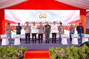 Kapolri Ground Breaking Asrama Polresta Samarinda, Komitmen Polri Tingkatkan Pelayanan kepada Masyarakat