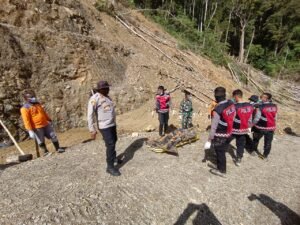 Pencarian Korban Longsor di Pegaf, Tim Gabungan Temukan 5 Jenazah