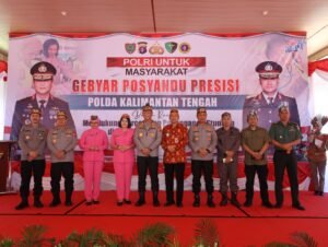 Polda Kalteng Inisiasi Gebyar Posyandu Presisi se-Kalteng, sebagai Wujud Kebersamaan, Kepedulian dan Kemanfaatan Guna Menurunkan Stunting Dengan Cepat