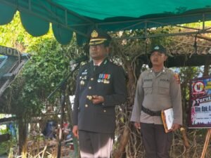 Kapolresta Pimpin Upacara Pemakaman Alm. Aiptu Philipus H. Indrajanto Porat