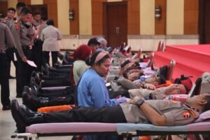 STIK Lemdiklat Polri Gelar Donor Darah Sambut Dies Natalis ke-79