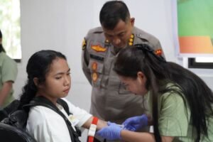 Sebanyak 177 calon siswa polri polda papua barat ikuti tes kesehatan tahap II