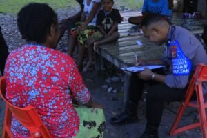 Satgas Keladi Sagu Gelar Bakti Kesehatan Gratis di Kabupaten Yalimo