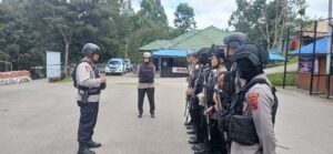 Polres Lanny Jaya Melaksanakan Patroli Cipta Kondisi untuk Mengantisipasi Gangguan Kamtibmas