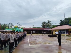 Polres Supiori Gelar Upacara Hari Lahir Pancasila 2025